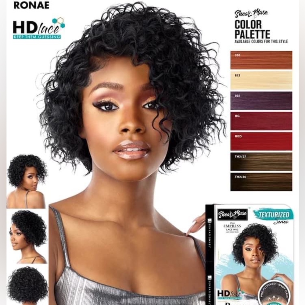 🔴SOLD🔴Sensationnel Shear Muse Synthetic Hair HD Lace Front Wig - RONAE (BG)